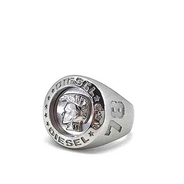 DIESEL リング・指輪 ブランド シルバー DX1231040 :DX1231040:WOODNET