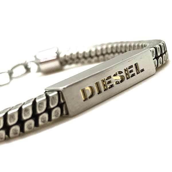 DIESEL（ディーゼル） ブレスレット ブランド シルバー DX1238040