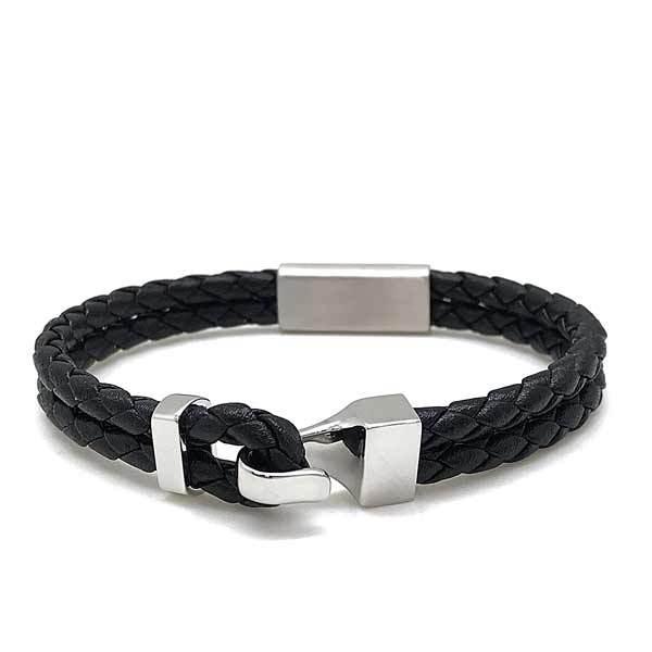 DIESEL（ディーゼル） ブレスレット ブランド ブラック ウーブン