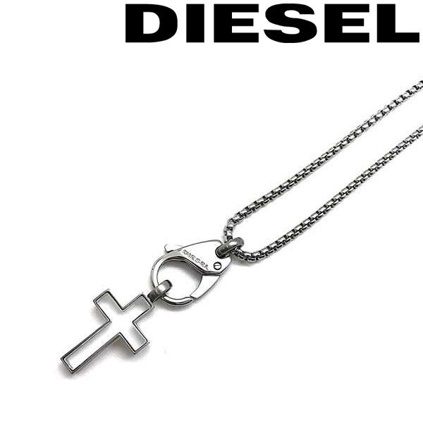 DIESEL（ディーゼル） ネックレス ブランド シルバー クロス DX1252040