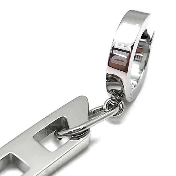 DIESEL ディーゼル 片耳用ピアス ブランド シルバー ロゴ DIESEL ディーゼル 片耳用ピアス ブランド シルバー ロゴ