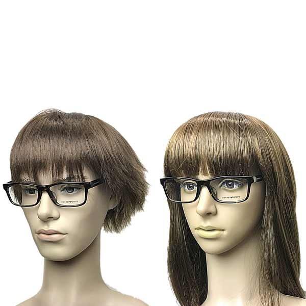 EMPORIO ARMANI 遠視用メガネ ブラウン EMPORIO ARMANI エンポリオ アルマーニ マーブルブラウンメガネ