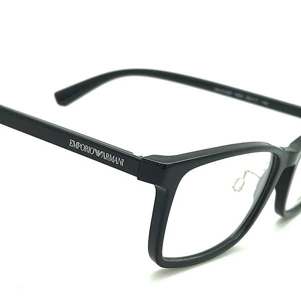 EMPORIO ARMANI エンポリオ アルマーニ ブラックメガネフレーム