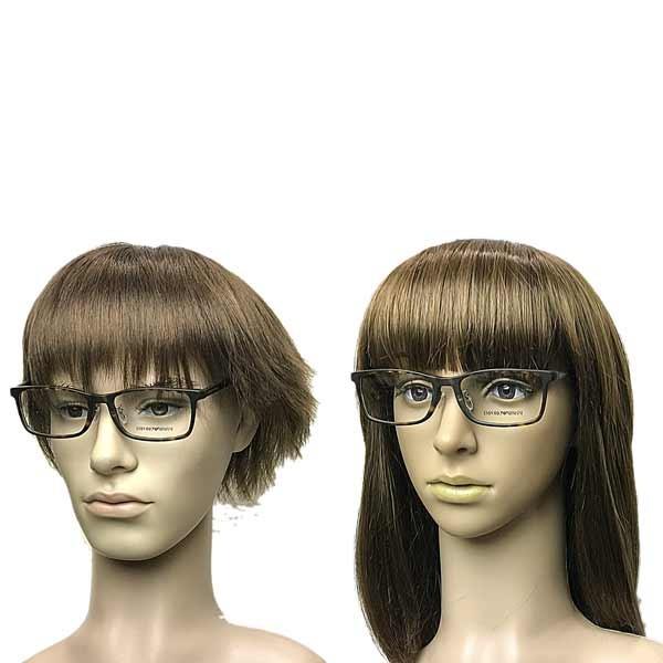EMPORIO ARMANI エンポリオ アルマーニ マットマーブルブラウンメガネ