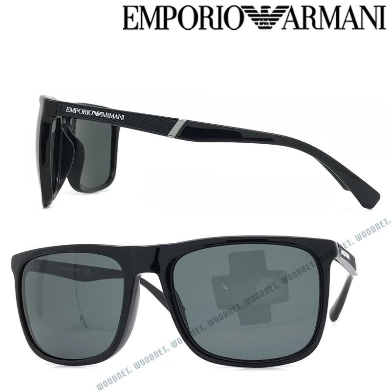 EMPORIO ARMANI エンポリオ アルマーニ ブラック サングラス EA4097F