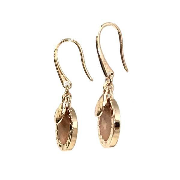 EMPORIO ARMANI エンポリオアルマーニ ロゴ ゴールドピアス EG3376221