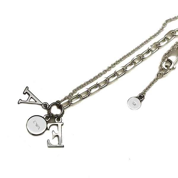 EMPORIO ARMANI エンポリオアルマーニ シルバー ネックレス EG3386040