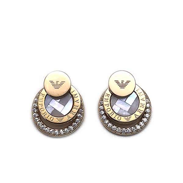 EMPORIO ARMANI エンポリオアルマーニ ピアス ブランド ゴールド