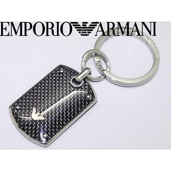 EMPORIO ARMANI エンポリオアルマーニ キーリング EGS1655040｜woodnet