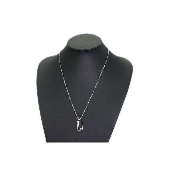 エンポリオアルマーニ ネックレス ブラック EGS2031040 EMPORIO ARMANI エンポリオアルマーニ ネックレス アクセサリー