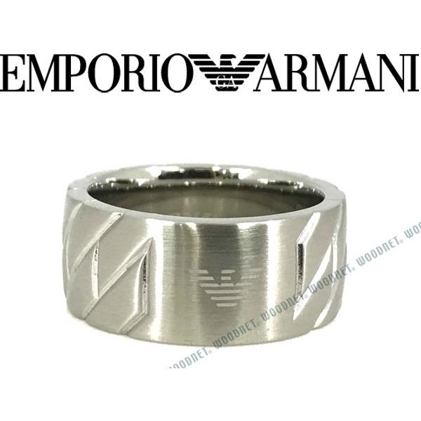 EMPORIO ARMANI エンポリオアルマーニ リング・指輪 シルバー