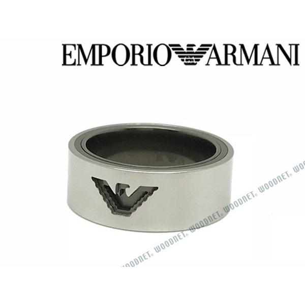 EMPORIO ARMANI エンポリオアルマーニ リング・指輪 シルバー×ガンメタル EGS2470040 :EGS2470040