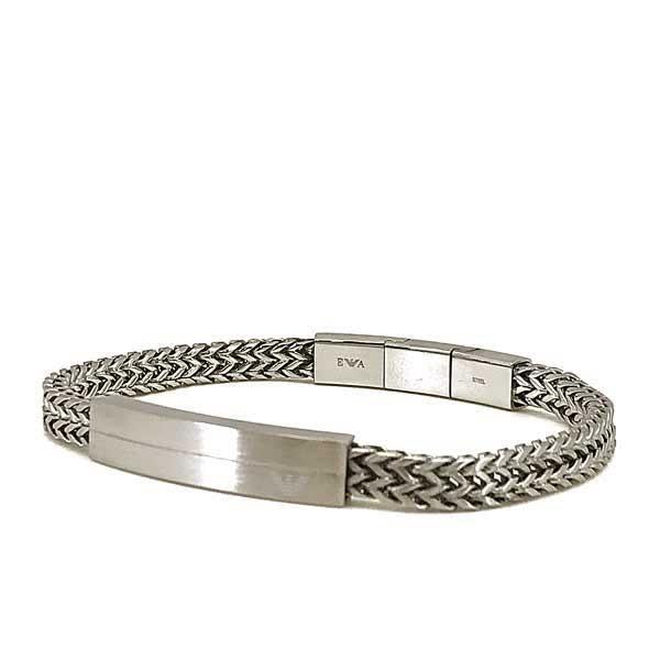 EMPORIO ARMANI ブレスレット ブランド マットシルバー EGS2683040