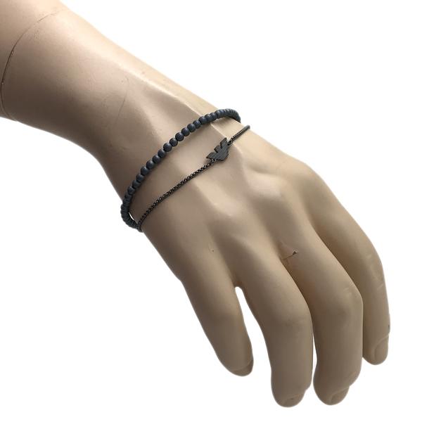 EMPORIO ARMANI エンポリオアルマーニ ブレスレット ブランド グレー