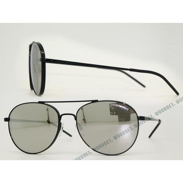 EMPORIO ARMANI サングラス シルバーミラー 2040-3014-6G : WOODNET
