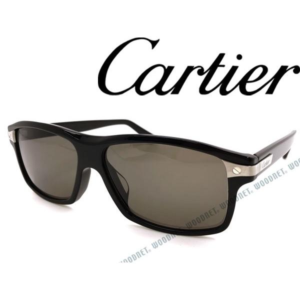Cartier（カルティエ） ブラック サングラス FARMAN-ESW00033