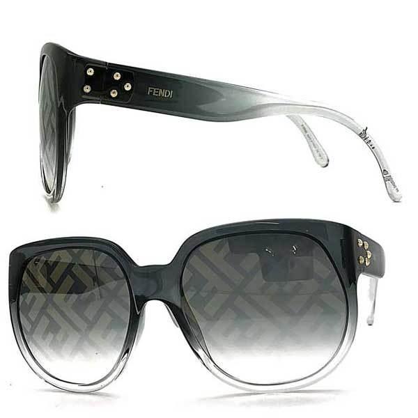 FENDI サングラス ブランド フェンディ グラデーションブラック FF