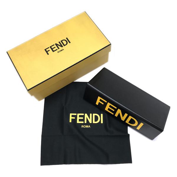 FENDI メガネフレーム ブランド フェンディ ブラック 眼鏡 FF-50015I