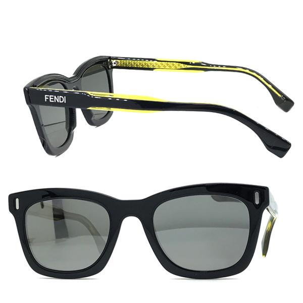 FENDI（フェンディ） サングラス ブランド シルバーミラー FF-M0101S