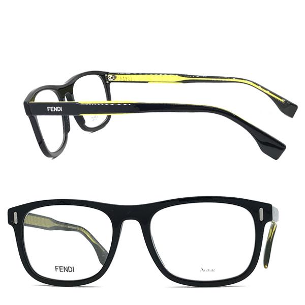 【FENDI】 フェンディ メガネフレーム　FF M0050 ブラック FENDI フェンディ メガネ フレーム FF M0050 ANS 48 ブラック ノーズ