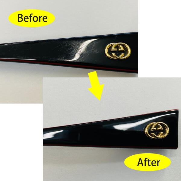 メガネフレーム＆サングラスの【研磨クリーニング】光沢復活！小キズ＆汚れを消去！【プラフレーム限定】眼鏡磨き めがねの超洗浄！メンズ&レディース対応 |  | 19