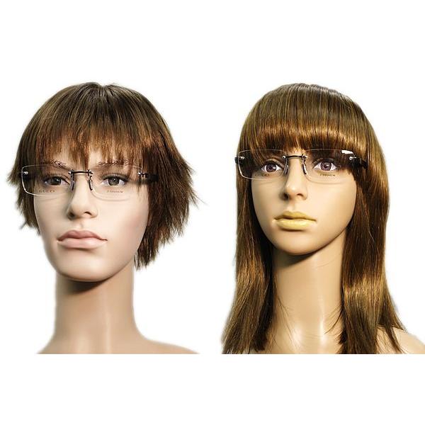 GUCCI グッチ メガネフレーム ブランド 縁無し フチなし 9696J-PDE