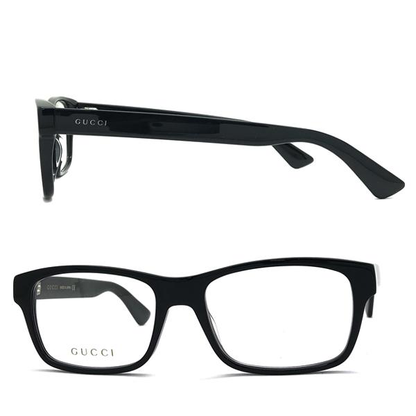 GUCCI（グッチ） メガネフレーム ブランド ブラック 眼鏡 GUC-GG