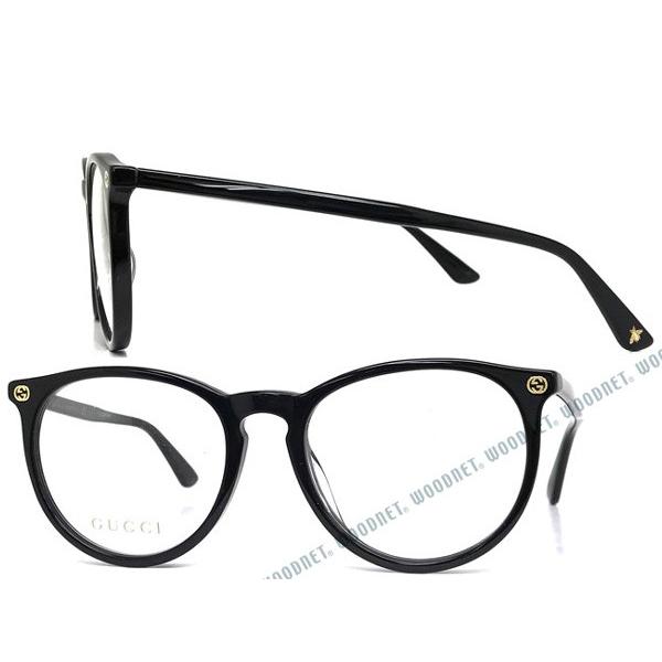 GUCCI（グッチ） ブラックメガネフレーム ブランド 0027OA-001