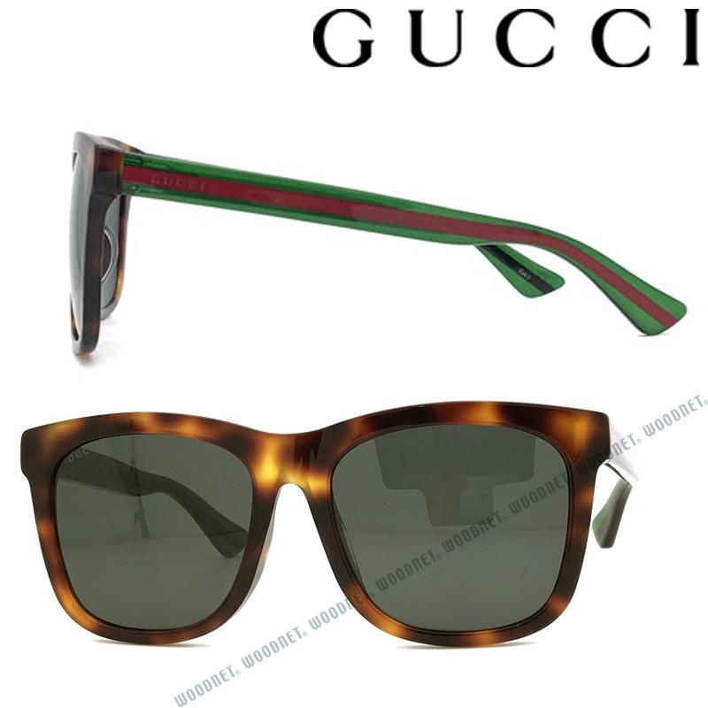 GUCCI（グッチ） ブラック サングラス GUC-GG-0057SK-003 : WOODNET