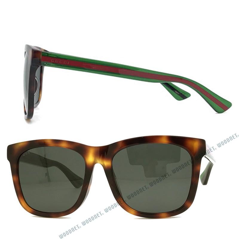 GUCCI（グッチ） ブラック サングラス GUC-GG-0057SK-003 : WOODNET