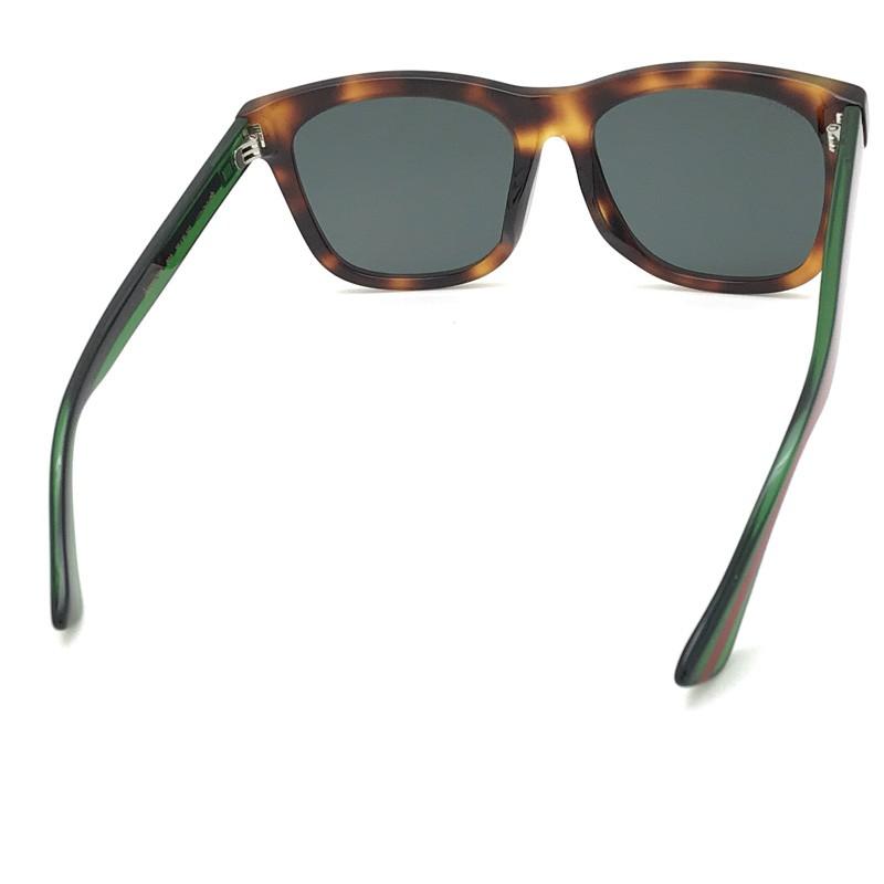 GUCCI（グッチ） ブラック サングラス GUC-GG-0057SK-003 : WOODNET