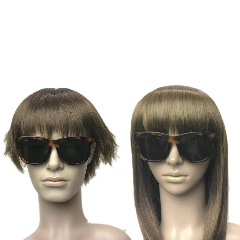 GUCCI（グッチ） ブラック サングラス GUC-GG-0057SK-003 : WOODNET