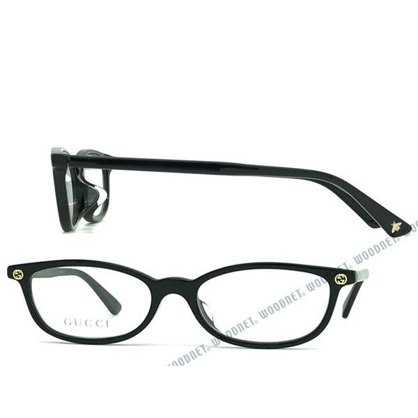 GUCCI GG ブラックフレーム メガネ GUCCI 経堂) グッチ GG柄 フレーム メガネ 度入り GG9095 アイ