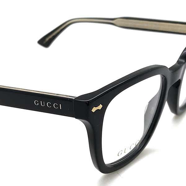 GUCCI（グッチ） ブラックメガネフレーム ブランド 眼鏡 GUC-GG-0184O