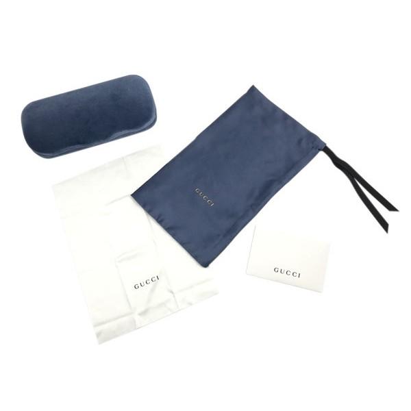 新品★ GUCCI (グッチ)ニットメガネケース　ブラック GUCCI（グッチ） ブラックメガネフレーム ブランド 眼鏡 GUC-GG-0184O