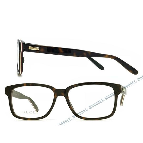 GUCCI（グッチ） マーブルブラウンメガネフレーム ブランド 眼鏡 GUC