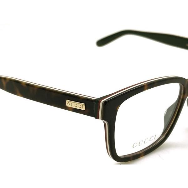 GUCCI（グッチ） マーブルブラウンメガネフレーム ブランド 眼鏡 GUC