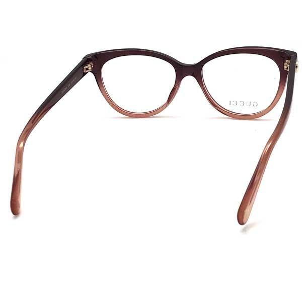 GUCCI（グッチ） クリアグラデーションブラウン メガネフレーム