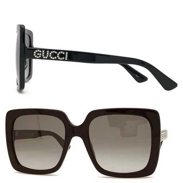 GUCCI（グッチ） ブラック サングラス GUC-GG-0418S-001 : WOODNET