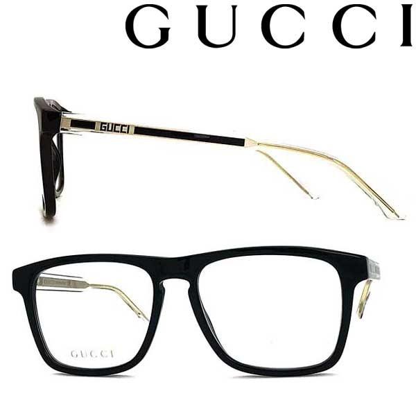 GUCCI（グッチ） メガネフレーム ブランド メンズ&レディース ブラック