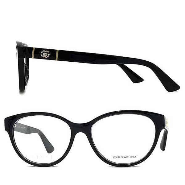 GUCCI 【在庫処分特価】GUCCI グッチ ブラック メガネフレーム