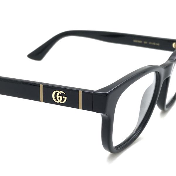 GUCCI グッチ ブランド メガネフレーム ブラック 眼鏡 GUC-GG-0764O 