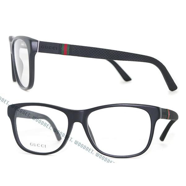 GUCCI グッチ メガネフレーム ブランド 1070-QE8 マットブラック