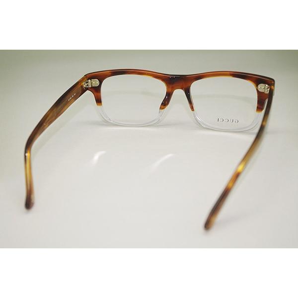GUCCI（グッチ） メガネフレーム ブランド 鼈甲柄ブラウン 1080-EID