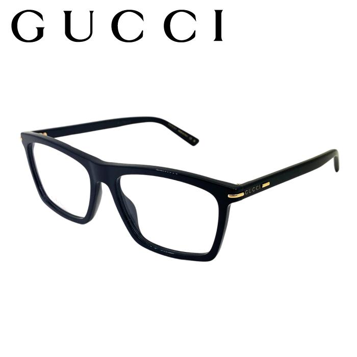 GUCCI ラウンドフレームメガネ ブラック GUCCI（グッチ） 《クーポン》グッチ メガネフレーム レディース