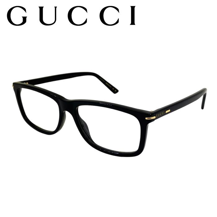 GUCCI（グッチ） メガネフレーム ブランド ブラック 眼鏡 guc-gg-1447o