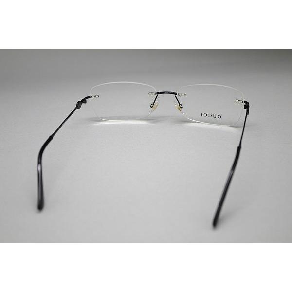 GUCCI グッチ メガネフレーム ブランド 縁無し フチなし 2896-006