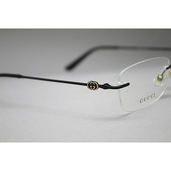 GUCCI グッチ メガネフレーム ブランド 縁無し フチなし 2896-006