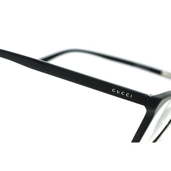 美品・日本製】GUCCI グッチ メガネフレーム GG-9071J 黒 GUCCI グッチ メガネフレーム ブランド 3518-807 ブラック : WOODNET