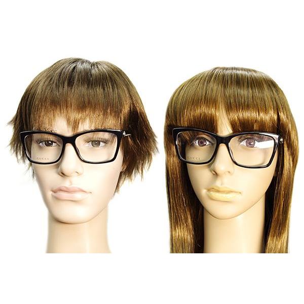 ほぼ未使用 GUCCI グッチ メガネフレーム ブランド 3563-LA3 ブラック 【2342603822】(14950円)